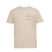 T Shirt (L) Grapefruit, Natural - Yoko Ono 